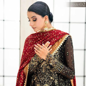 ชุดราตรีงานเลี้ยงสำหรับผู้หญิง แบบเปิดไหล่ ทรงบอลกาวน์ ประดับดอกไม้ 3 มิติ แต่งลูกไม้ ปักเลื่อม โบว์ผูกหลัง สำหรับงานแต่งงาน งานพรอม ไซส์พลัส ชายกระโปรงยาว - Product Image 1