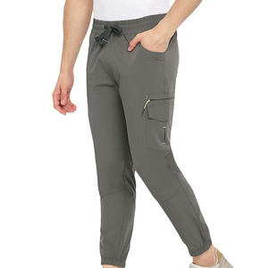 Pantalones Cargo de Cintura Media, MOQ Bajo, OEM ODM, Corte Recto, Tela de Lona, Estilo Workwear, Transpirables, Casuales - Product Image 4