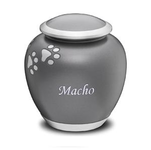 Urne funéraire en métal haut de gamme pour chiens et chats, style américain/européen, artisanale, souvenir commémoratif avec couvercle sécurisé - Product Image 6