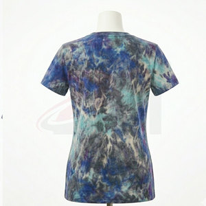 Camiseta Oversize para Mujer, Lavado Ácido, Estilo Vintage, Corte Holgado, Tela de Algodón Suave, Transpirable, Casual, Moda Urbana de Verano - Product Image 3