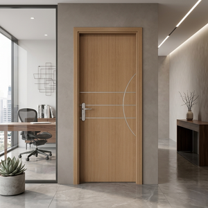 Puertas de MDF para Proyectos de Ingeniería, Resistentes a Grietas, Termitas, Humedad y Calor, con Núcleo Sólido de MDF, Puerta Interior - Product Image 2