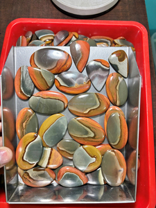 ASHU GEMS อัญมณีแจสเปอร์หลากสีธรรมชาติคุณภาพสูงสุด รับรองโดยผู้เชี่ยวชาญภายนอก ขนาดฟรีไซส์ สำหรับทำเครื่องประดับ - Product Image 4