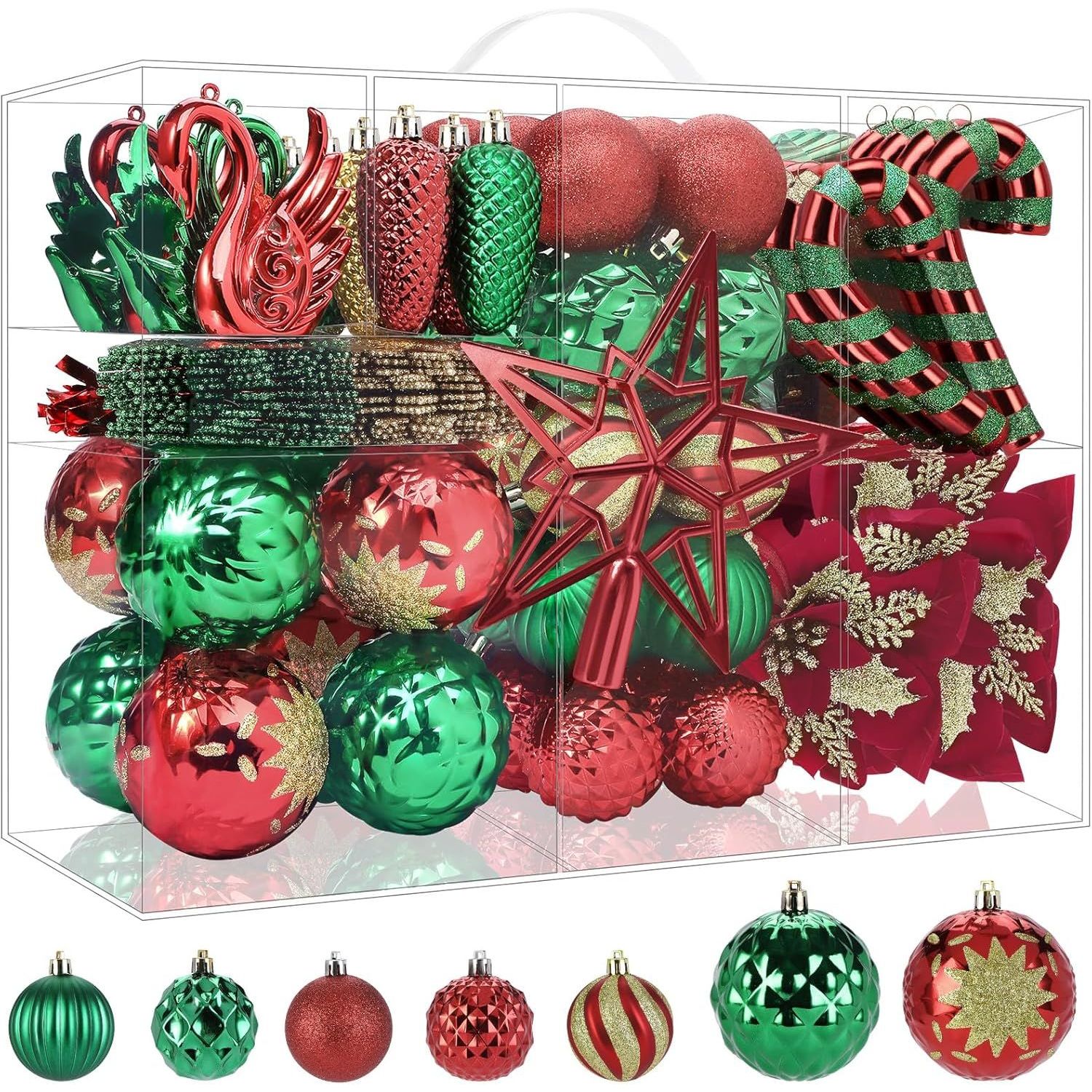Red Green Gold Color