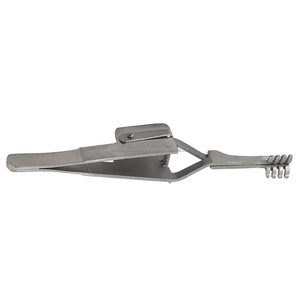 เครื่องมือผ่าตัดแบบมีดามยึดตัวเอง Holzheimer Manual Retractor ขนาด 4 นิ้ว 4x4 ปลายแหลมและปลายทู่ สำหรับจัดการเนื้อเยื่อและบาดแผล ใช้ในศัลยกรรมทั่วไป - Product Image 5