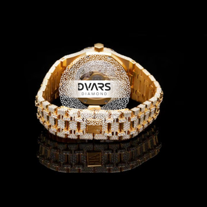 Moissanite Fashion Automatic Luxury <b>Watch</b> Stainless Steel <b>Case</b> Sapphire Crystal Analog Display Water Resistant Diamond Limited - Product Image 3