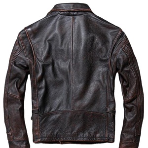 Chaqueta de motorista de cuero de moda para mujer de calidad superior con cuello levantado diseño personalizado patrón de camuflaje para invierno - Product Image 3