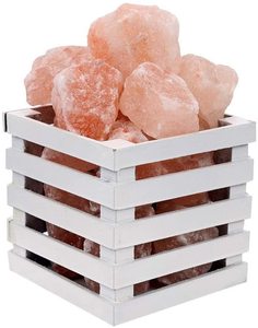 Lampe de sel rose de l'Himalaya, sel rose comestible raffiné en roche solide pour chambre à coucher, bureau, emballage en sac, bouteille, sachet - Product Image 2