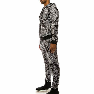 Survêtement unisexe imprimé arc-en-ciel, pantalon de jogging décontracté à taille élastique, respirant, en polyester, pour adultes, printemps - Product Image 6