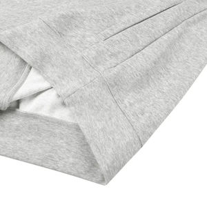 Sudadera con Cierre de Cremallera de un Cuarto para Hombre Haider Gray, Personalizable, con Cuello Alto, Corte Holgado, Sudadera con Capucha para Hombre - Product Image 5