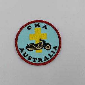 Custom Logo Embroidery Patch | Hook & Loop Tactical Brand Label for Streetwear | Factory Wholesale Price - Product Image 3