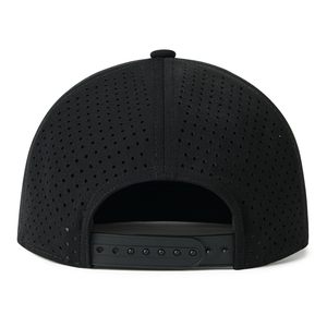 Gorra Unisex de 6 Paneles con Cierre a Presión, Malla Negra, Ajustable, Transpirable, Casual, para Adultos, Primavera/Verano - Product Image 6