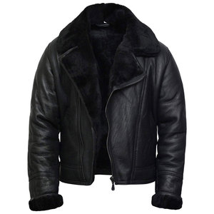 2026 Custom Men's <b>Leather</b> <b>Jackets</b> Best Quality Solid Color Breathable Plus Size Affordable for <b>Winter</b> <b>Leather</b> <b>Jacket</b> - Product Image 2