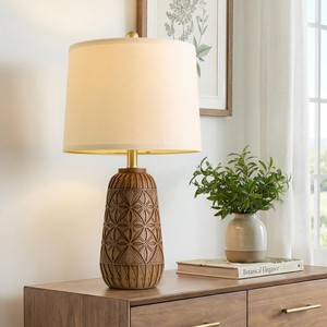 Acacia <b>Wood</b> Table <b>Lamps</b> <b>Lamp</b> <b>Bases</b> Contemporary Design Eco-friendly 100% Handmade Durable Lightweight 29x13x13cm | OEM Custom - Product Image 4
