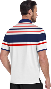 เสื้อโปโลใหม่ เสื้อโปโลชาย สำหรับสกรีนลาย เสื้อโปโลผ้าฝ้ายชาย ขายดี ขายส่ง คุณภาพสูง ผ้าฝ้ายสั่งทำทรงเข้ารูป - Product Image 2