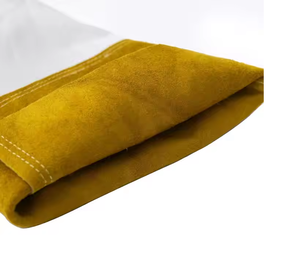 Gants de sécurité TIG industriels robustes en cuir de vachette haute performance, norme CE, vente chaude, protection premium contre les éclaboussures de métal fondu, test B - Product Image 3