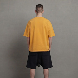 OEM 2 Color Casual wear T-Shirt And Shorts <b>Set</b> Crew Neck Short Sleeve Lightweight 100% Cotton Summer wear men's 2 piece <b>set</b> - Product Image 5