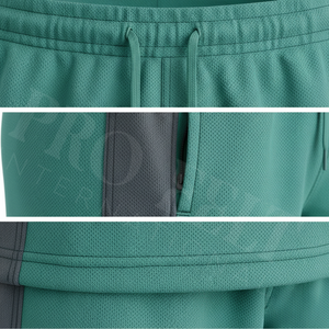 Premium Quality Custom Logo Quick Dry Gym Shorts Elastic Waist Running Workout Training Fitness Comfortable Polyester Shorts - Product Image 4