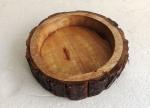 Cuenco de madera hecho a mano con estilo ecológico del proveedor indio, aperitivos multiusos, ensalada de frutas, platos y platos de bajo precio - Product Image 4