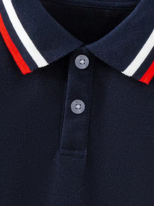 Unisex Adult Solid Color Short-Sleeve Polo Shirts 100% Cotton High School for Summer Casual Wear Sports Parties School Events - Product Image 3