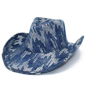 Elegante Sombrero Vaquero de Cuero Estilo Western - Moderno, Informal, para Pesca, Invierno, Fiestas, Viajes, Unisex - Product Image 1