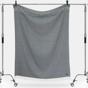 Manta de cachemira 100% mongola a cuadros 130*170cm - Product Image 3
