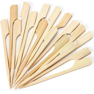 Stuzzicadenti Premium in Bambù Quadrati da 3,5 Pollici, Spiedini Piccoli per Antipasti, Frutta, Cocktail Party, Finger Food, 3m - Product Image 1