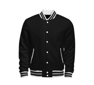 2026 New Fashion Style Unisex Varsity <b>Winter</b> <b>Jacket</b> High Quality Fleece Custom Baseball Letterman Stand Collar for Men - Product Image 5