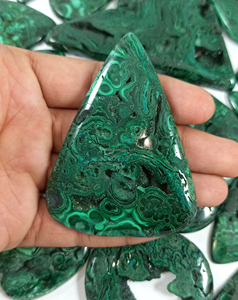 Malachite naturelle Druzy pierres précieuses en vrac guérison Quartz mélange forme et taille Cabochon pour la fabrication de bijoux Lot vente - Product Image 5