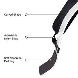 XYPEX CORPORATION Accesorio de Fitness Acolchado y Contorneado de Neopreno Ajustable para Bíceps, Ideal para Curl y Aislamiento Muscular - Product Image 5