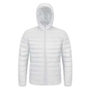 Veste matelassée à capuche blanche de qualité supérieure, imperméable, chaude pour l'hiver, meilleurs produits, prix de gros du fabricant, vestes matelassées pour hommes - Product Image 1