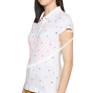 Polo pour femme personnalisé avec logo, en coton de haute qualité, disponible dans toutes les tailles - Product Image 3