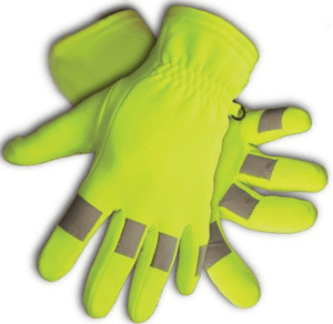 Gants de sécurité routière haute visibilité très demandés avec protection maximale et réflecteur au dos - Product Image 3