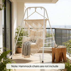 Support de chaise hamac avec uniquement le cadre de la chaise pour votre espace extérieur relaxant - Product Image 1