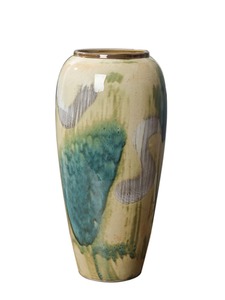 Jarrón de Flores de Cerámica Hecho a Mano para Centro de Mesa, Diseño Moderno y Lujoso para Decoración del Hogar - Product Image 6