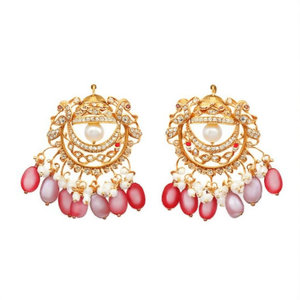 14K Gold Freshwater Pearl Stud Earrings for Wedding and Party - Product Image 1