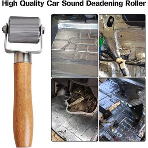 Set di 3 Rulli per Isolamento Acustico Auto, Strumento di Installazione in Metallo per Pannelli Fonoassorbenti, Facile Applicazione - Product Image 6