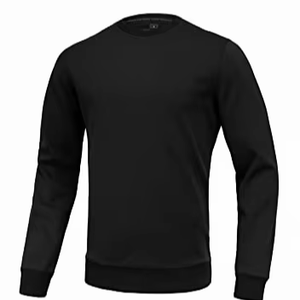 Sweat à capuche sportif imperméable pour homme, sans cordon, en maille épaisse 240 g/m² polyester/coton, doublé, brodé et imprimé, idéal pour le printemps et les activités de plein air - Product Image 1