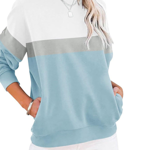 Sudadera de cuello redondo para mujer, jersey de manga larga con cuello redondo, ropa de invierno para mujer, venta directa de fábrica, sudaderas de invierno para mujer - Product Image 5
