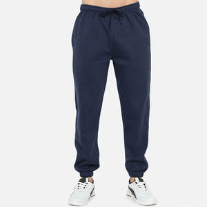 Ensemble de survêtement bleu marine à capuche pour homme, manches longues, couleur unie, décontracté, pour l'automne, avec poches latérales, coupe classique, 100% coton - Product Image 6