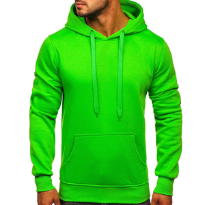 High Trending Fleece Pullover Solid Pattern <b>Thermal</b> <b>Top</b> for Winter Hoodies <b>Men's</b> Premium Cotton Hoodie Custom Logo Printed - Product Image 5