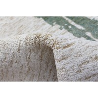 Hand Knotted Wool Rug Colorful Brushstroke Design Low Pile 3D Carpet for Living Room Bedroom Dining Room