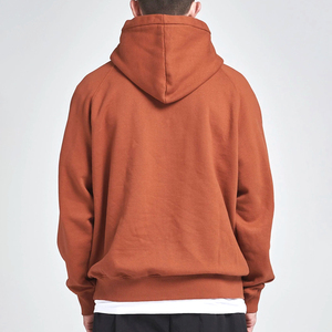 Cotton Blended Men's Winter Solid Eco-Friendly Hooded Sweatshirt <b>Soft</b> Fleece Warm Casual Oversized Fit Windproof <b>Hoodie</b> - Product Image 6