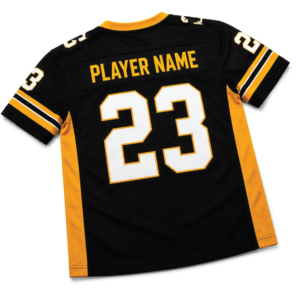 Camiseta de Fútbol Americano Personalizada OEM con Nombre y Número del Equipo, Poliéster de Secado Rápido, Uniforme Deportivo al por Mayor, Etiqueta Privada, Pantalones Cortos Estampados - Product Image 5