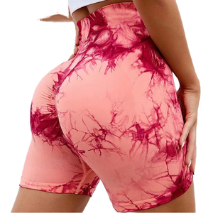 Shorts Deportivos de Yoga para Mujer, Cintura Alta Elástica, Fáciles de Usar, Duraderos, Transpirables, de Secado Rápido, Ligeros, Elásticos, Casuales, para Gimnasio - Product Image 4