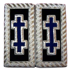 Cheap Price Custom Laser Cut Bullion Wire Shoulder Boards Stitch for Personal Defense Handmade with Custom Color & Shape - Product Image 5