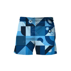 Design Your Own Customized Men Solid <b>Mid</b> Waist Sublimation Shorts 100% Cotton Casual High Quality OEM Service Quick Dry - Product Image 2