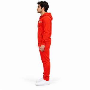 Venta al por mayor mangos moda OEM Etiqueta Privada invierno Unisex sólido chándal-Cuello alto algodón polar cordón cierre - Product Image 2
