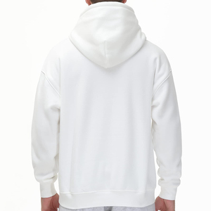 New Arrival Men's Regular Fit Zipper-Up Hoodie 100% Cotton Fleece Printed/Plain Custom Logo Hip Hop Style for Online Sale <b>Low</b> - Product Image 2