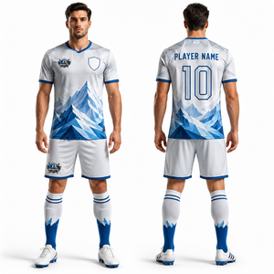 Nuevo Uniforme de Fútbol, Poliéster Reciclado, Malla Transpirable, Secado Rápido, Elástico, Rendimiento Atlético, Comodidad - Product Image 1