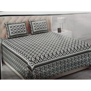 Parure de lit hôtelière en coton Dollifi Queen 90x100 pouces, motif uni, draps-housses et draps plats, taille double - Product Image 1